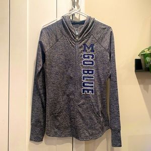 (Go Blue) Michigan Athletic Zip Up Jacket